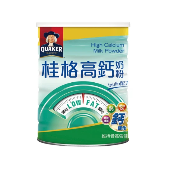 【桂格】高鈣奶粉Inulin配方(1500g/罐)