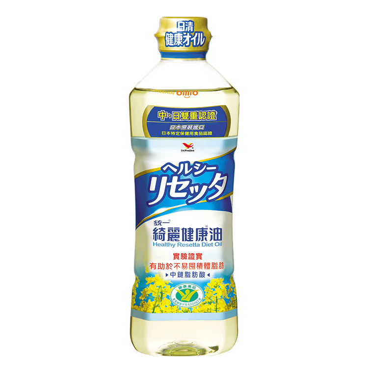 【統一】綺麗健康油(652ml/瓶)