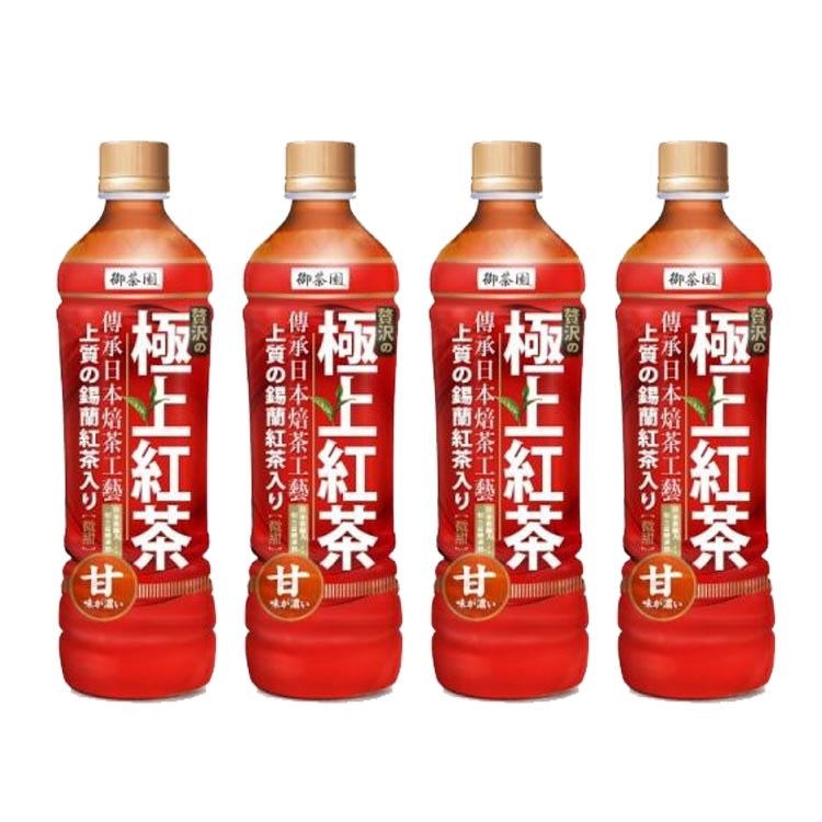 【御茶園】特上紅茶(550ml*4入) - 全聯全電商