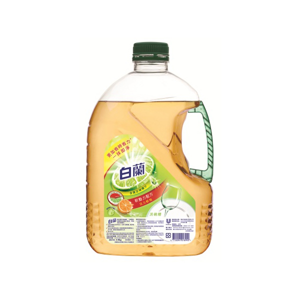 【白蘭】動力配方洗碗精-鮮柚(2.8kg)