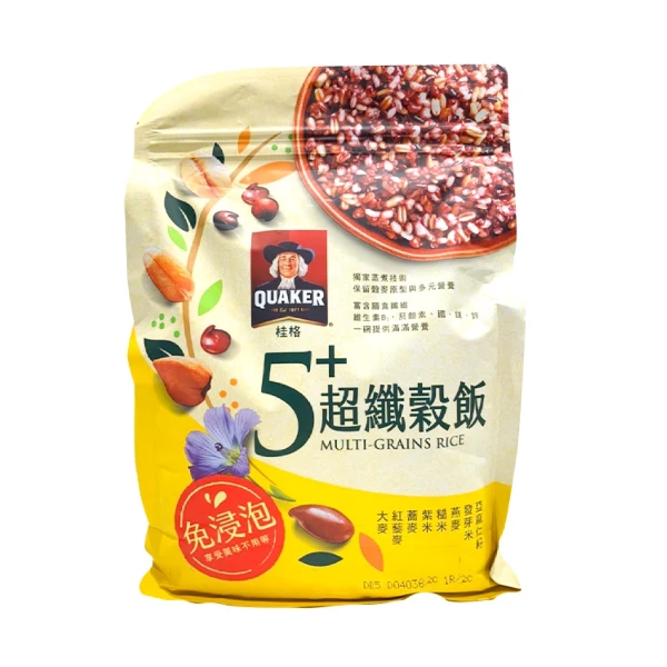 【桂格】免浸泡5+超纖穀飯(1kg)