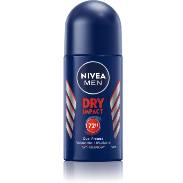 【NIVEA 妮維雅】男士止汗爽身乳液-乾適活力(50ml)