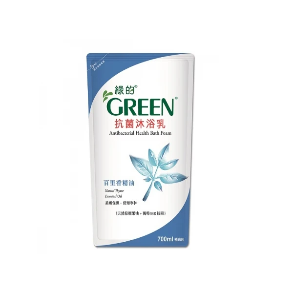 【Green】抗菌沐浴乳百里香補充包(700ml)