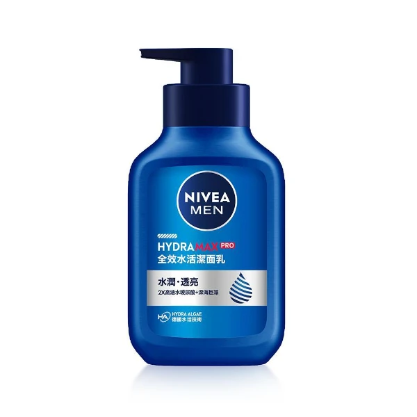 【NIVEA 妮維雅】男士全效水活潔面乳(150ml)