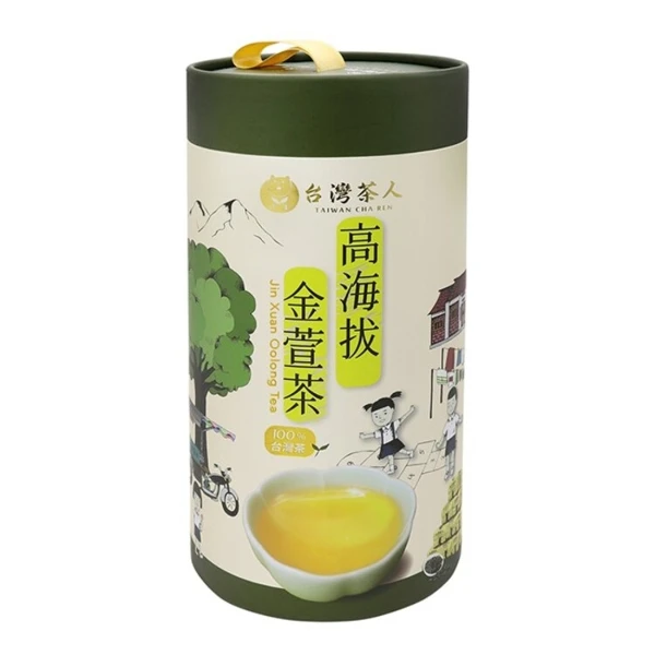台灣茶人】凍頂蔗蜜香烏龍茶(500g/罐) - 全聯全電商