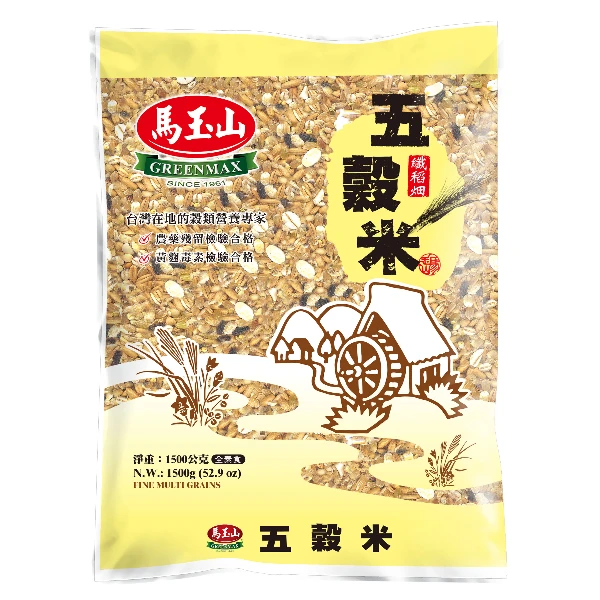 【馬玉山】五穀米(1500g)