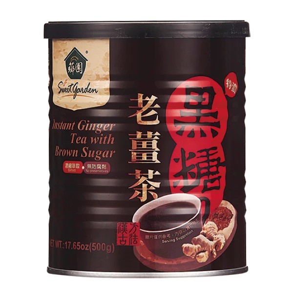 【薌園】黑糖老薑茶(500g/罐)