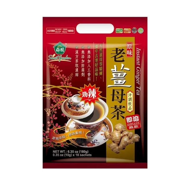 【薌園】老薑母茶-原味(10g*18包/袋)