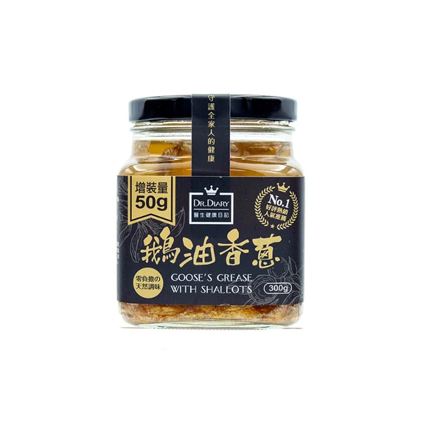 【DR.DIARY 醫生健康日記】鵝油香蔥(300g)