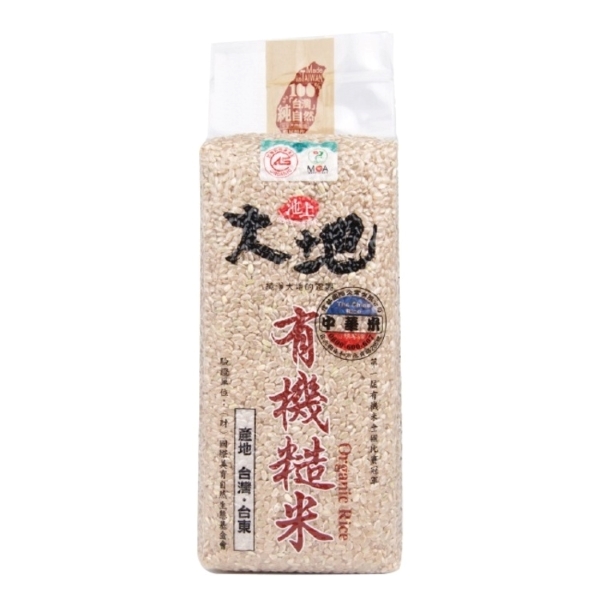 【台東池上】大地有機糙米(二等米)(1.5kg)