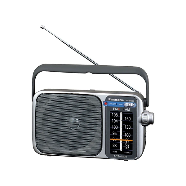 【Panasonic 國際牌】復古式FM/AM收音機(RF-2400D-S)
