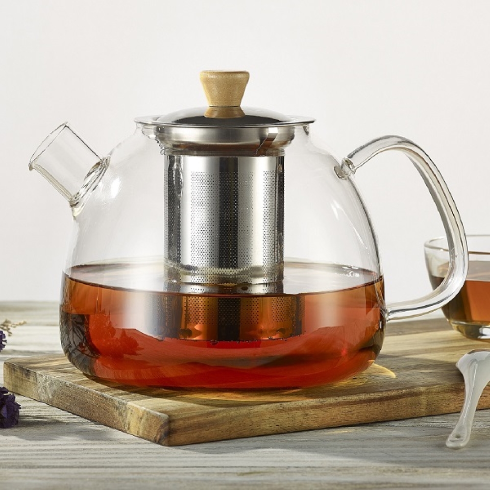 元誠59】耐熱玻璃茶壺(1200ml) - 全聯全電商