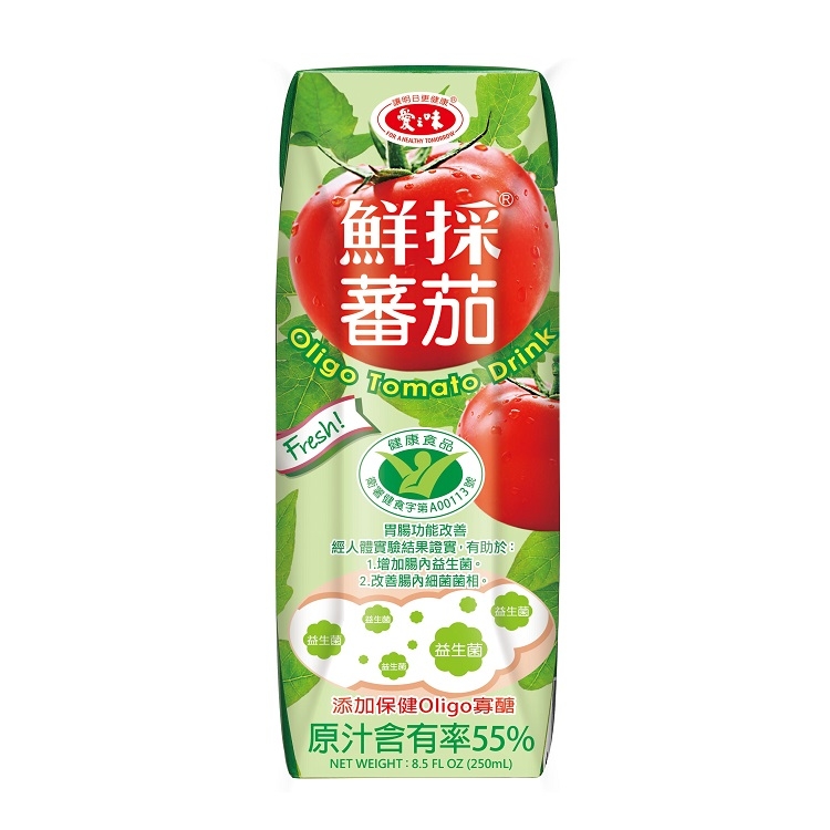 【愛之味】鮮採蕃茄汁OLIGO 250mlx6包/組 - 全聯線上購- …
