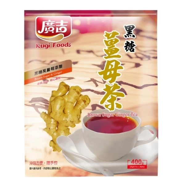 【廣吉】黑糖薑母茶(20g*20包/袋)