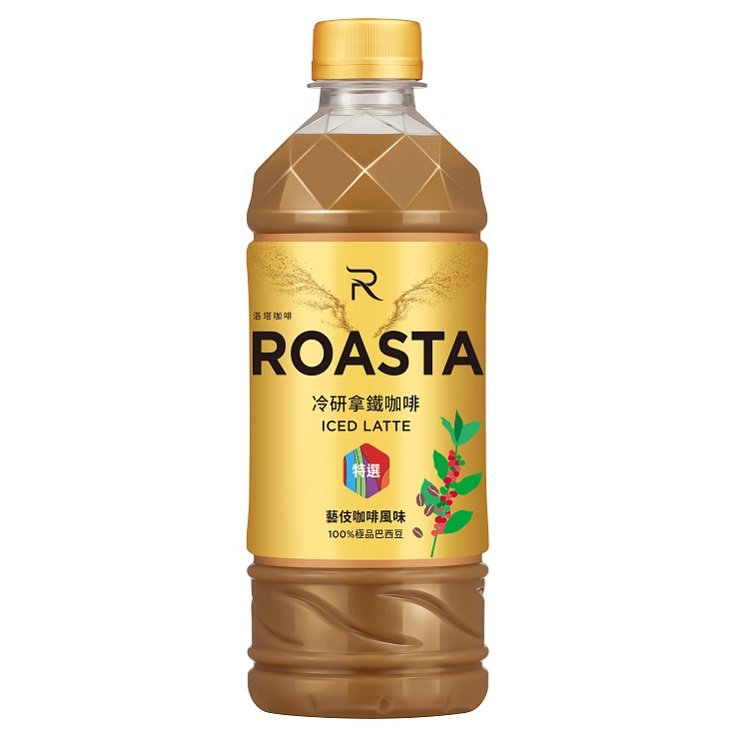 【ROASTA】ROASTA冷研拿鐵咖啡455ml*4瓶(組) 組 全聯線上購隔日達平台