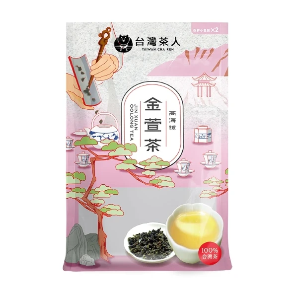 台灣茶人】凍頂蔗蜜香烏龍茶(100g) - 全聯全電商