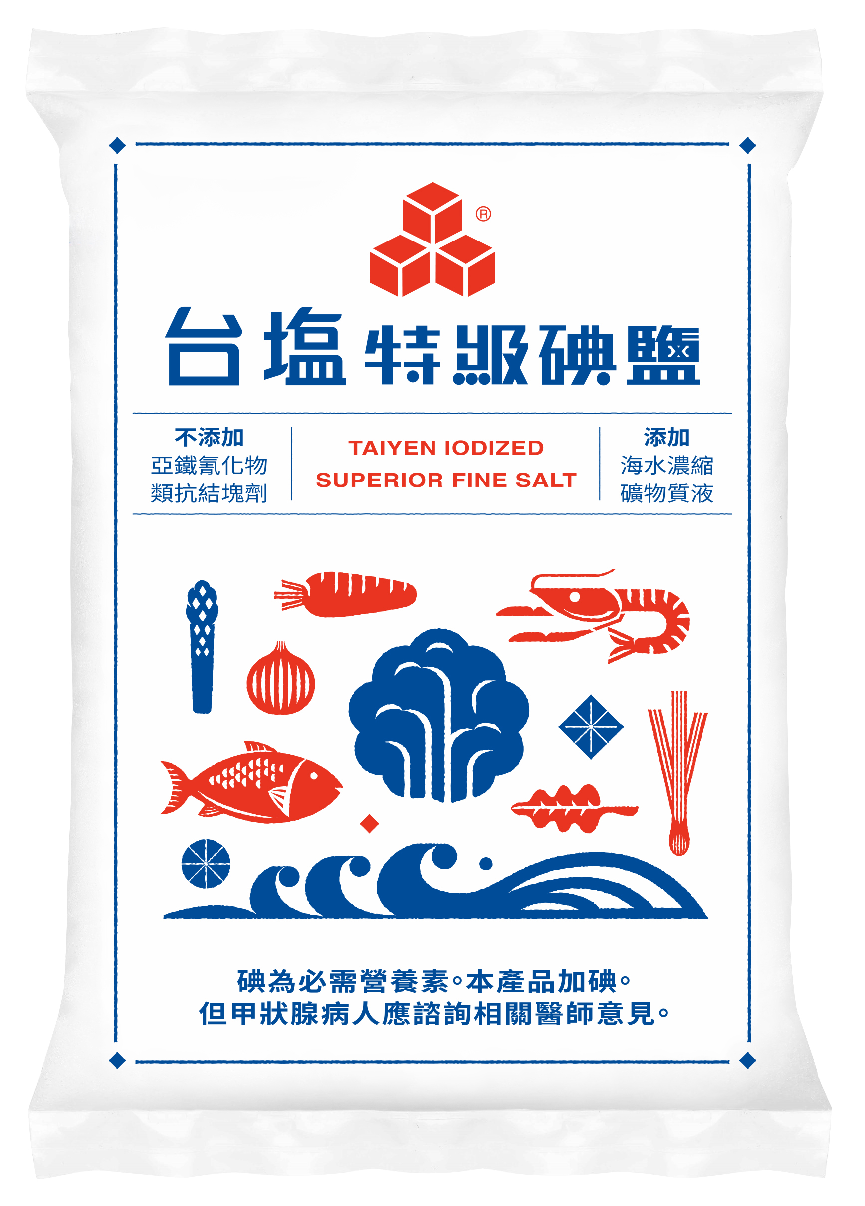 【台鹽】特級碘鹽(1kg) - 全聯線上購-隔日達平台