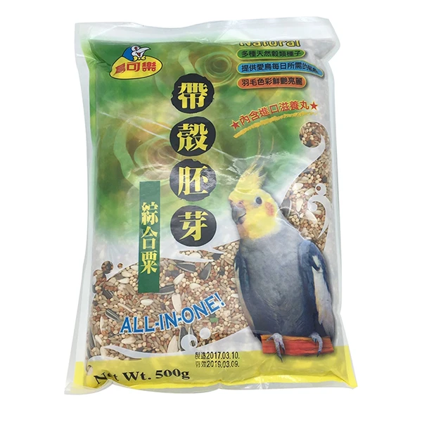【鳥可樂】帶殼胚芽綜合栗(500g)