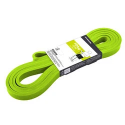 【迪卡儂】DOMYOS訓練彈力帶10kg-螢光綠(1件)