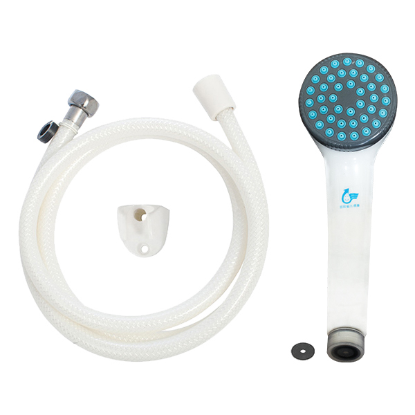 【手易坊】省水認證優質增壓蓮蓬頭把手(1入)