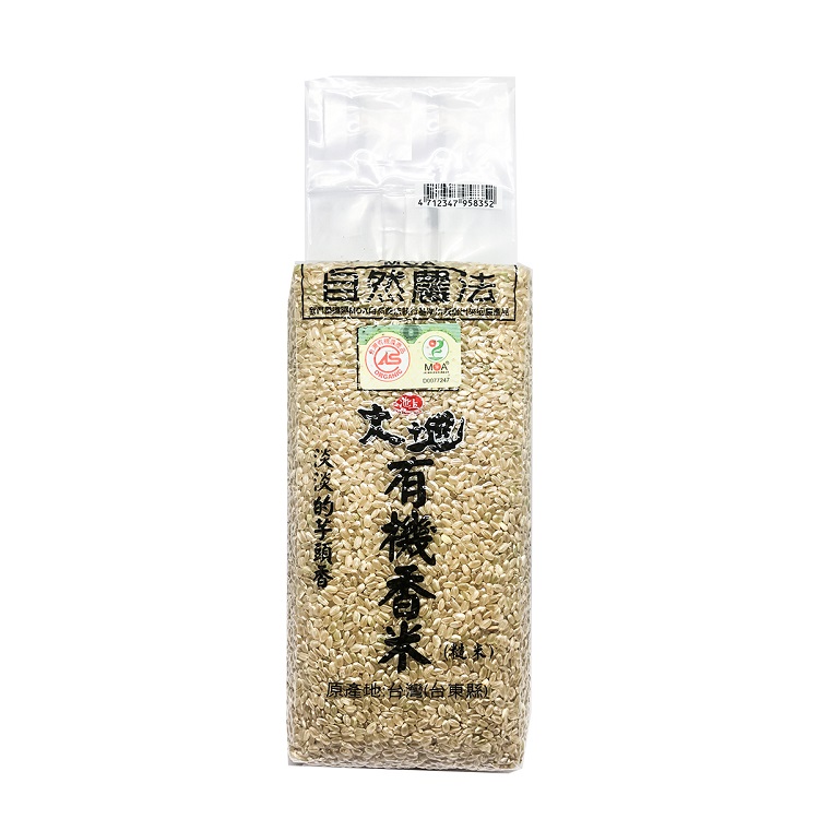 【台東池上】池上大地有機香糙米(二等米)(1.5kg)