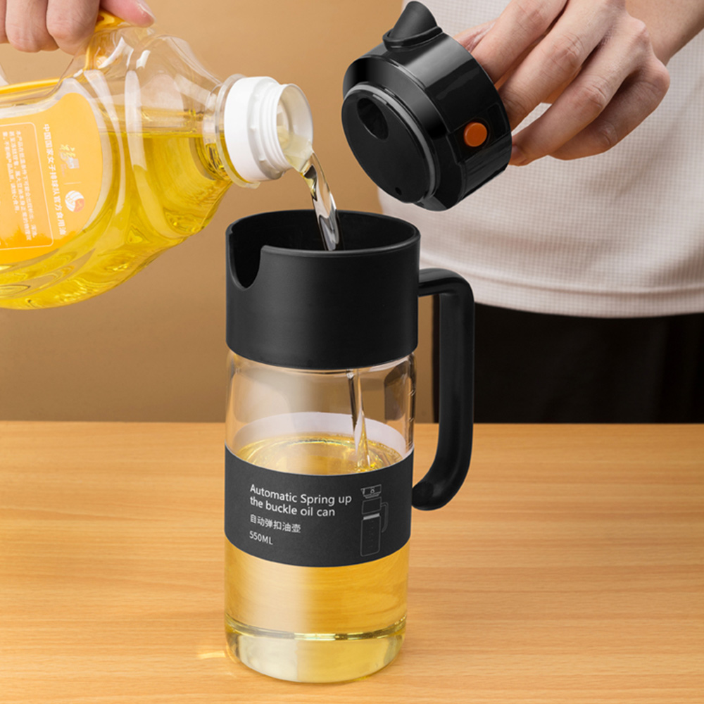 百科良品】ZETON快拆式上蓋自動開合油瓶油壺醬油瓶醋瓶酒壺調味瓶