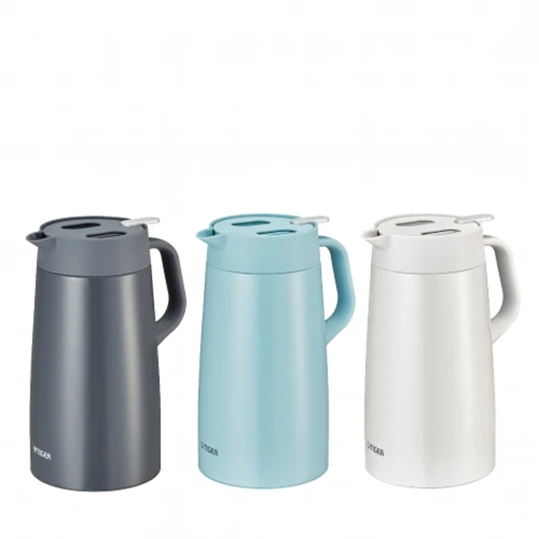 【TIGER 虎牌】1.6L北歐風提倒式不鏽鋼保冷保溫壺(PWO-A160)