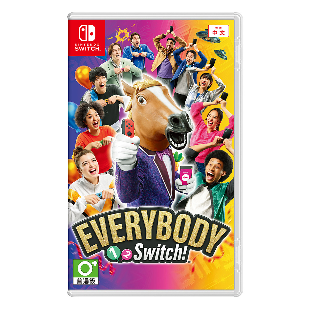 【Nintendo 任天堂】Switch Everybody 1-2-Switch !(中文版) - 全聯全電商