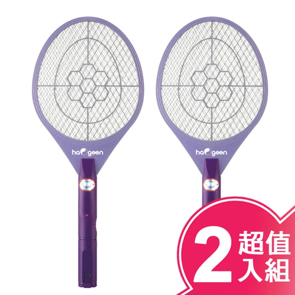 【中華豪井】充電特大型電蚊拍(2入組)(ZHEM-3100)