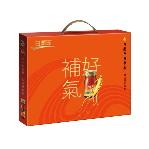 【白蘭氏】養蔘飲(順口回甘)7入禮盒(60ml*7入)