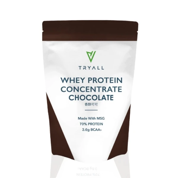<618必搶>【Tryall】濃縮乳清蛋白-香醇可可(500g)
