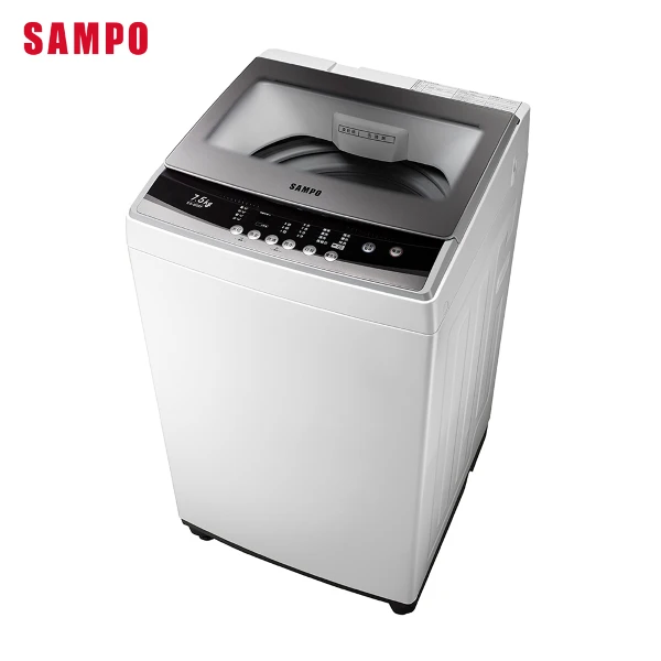【SAMPO 聲寶】7.5KG 金級小貴族系列定頻洗衣機-珍珠白(含基本運送+安裝+回收舊機)(ES-B08F)