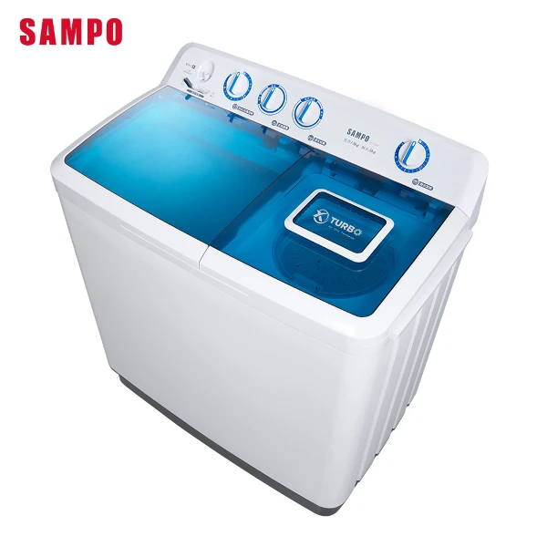 【SAMPO 聲寶】13KG 定頻雙槽洗衣機ES-1300T(含基本安裝 配送)(ES-1300T)