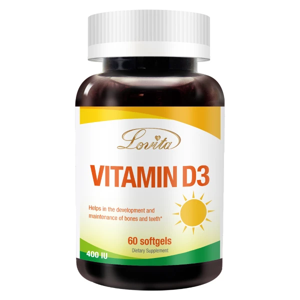 【LOVITA 愛維他】維生素D3(60顆)