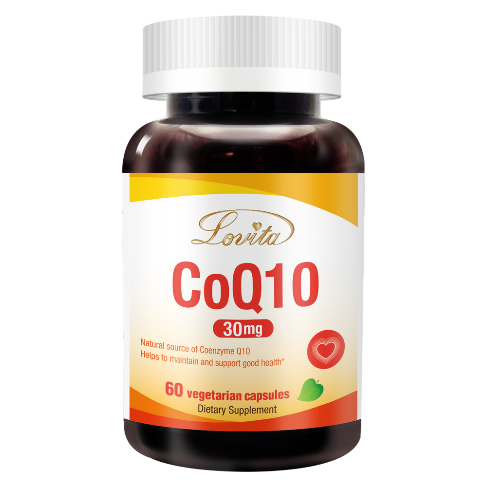 【LOVITA 愛維他】輔酵素Q10素食膠囊(60顆)