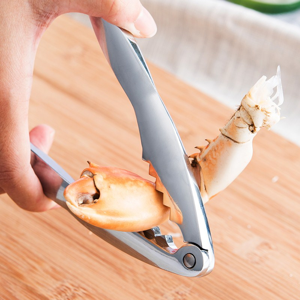 PUSH!】餐具用品吃蟹工具蟹六件蟹鉗蟹夾蟹針吃大閘蟹螃蟹好用六件套(帶