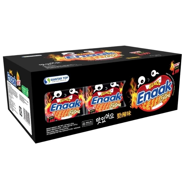 【No Brand】韓式小雞麵(勁辣味)(672g(28g*24包)/效期較短，效期依包裝標示)