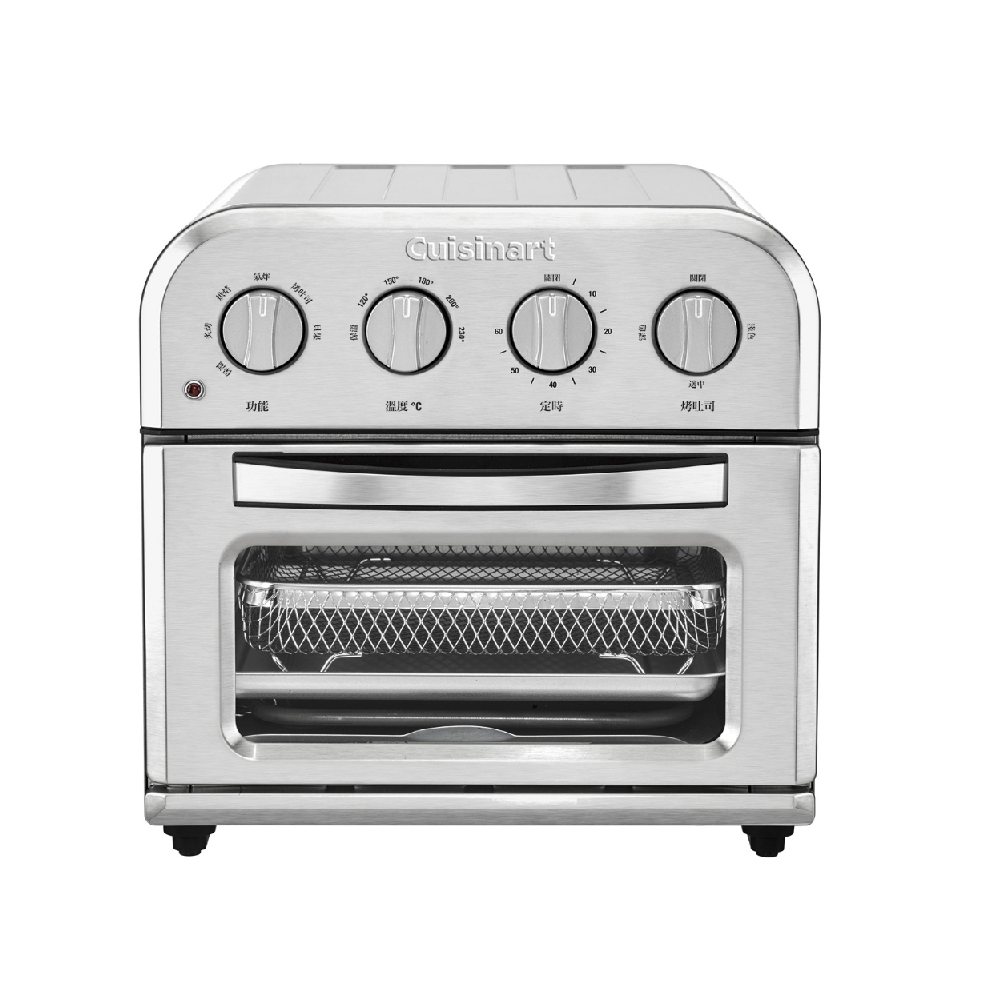 <618必搶>【Cuisinart 美膳雅】多功能氣炸烤箱9L(TOA-28TW)