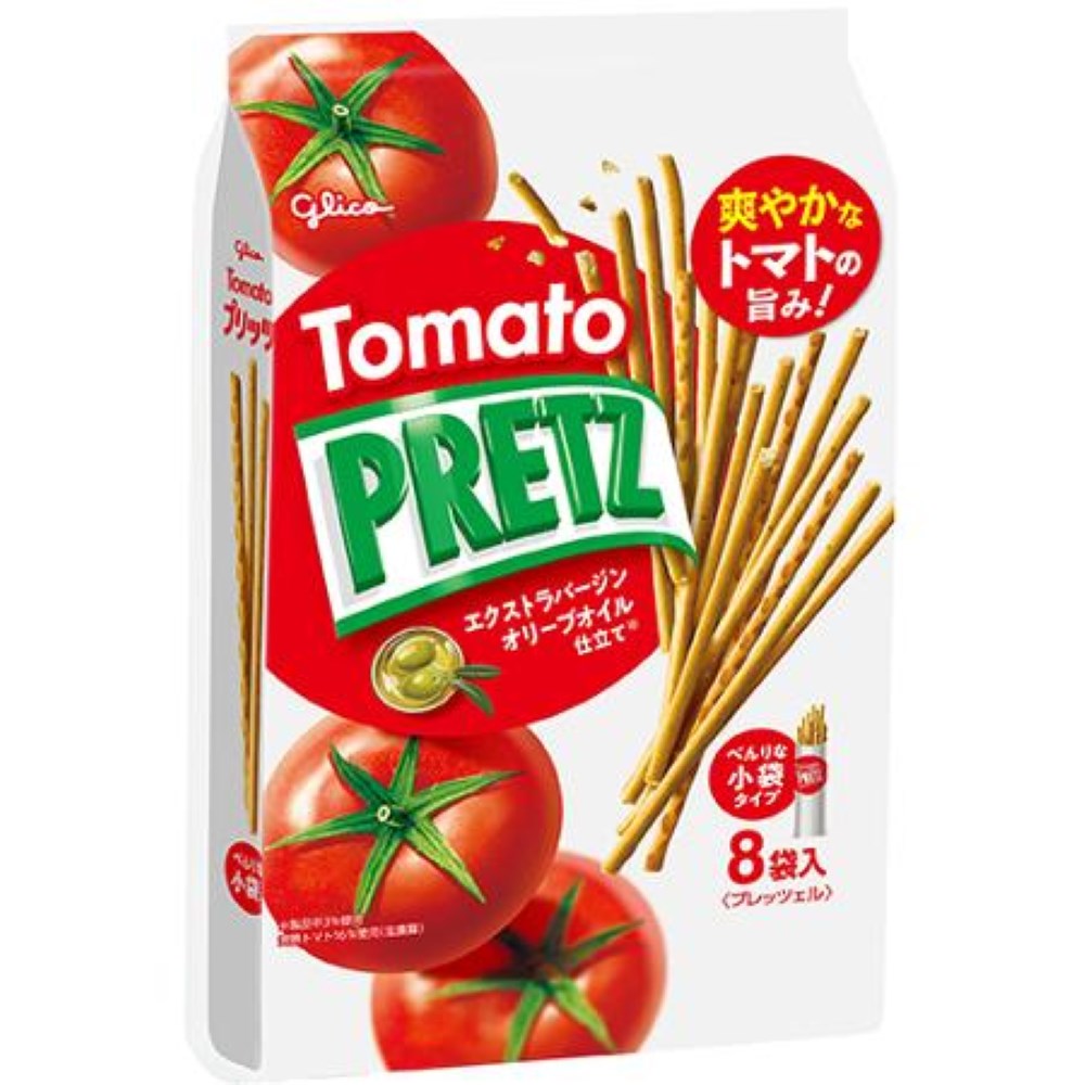 【Glico 格力高】PRETZ 蕃茄野菜棒(110g)