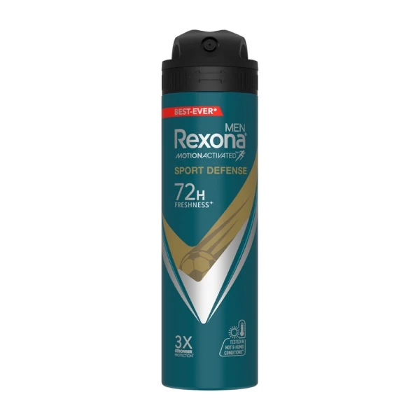 【Rexona 蕊娜】男士專用制汗爽身噴霧-運動乾爽(135ml)