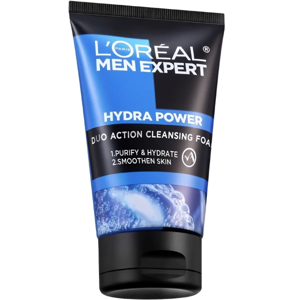 【L'Oreal Paris 巴黎萊雅】男士雙效淨化抗暗沉洗面乳(100ml)