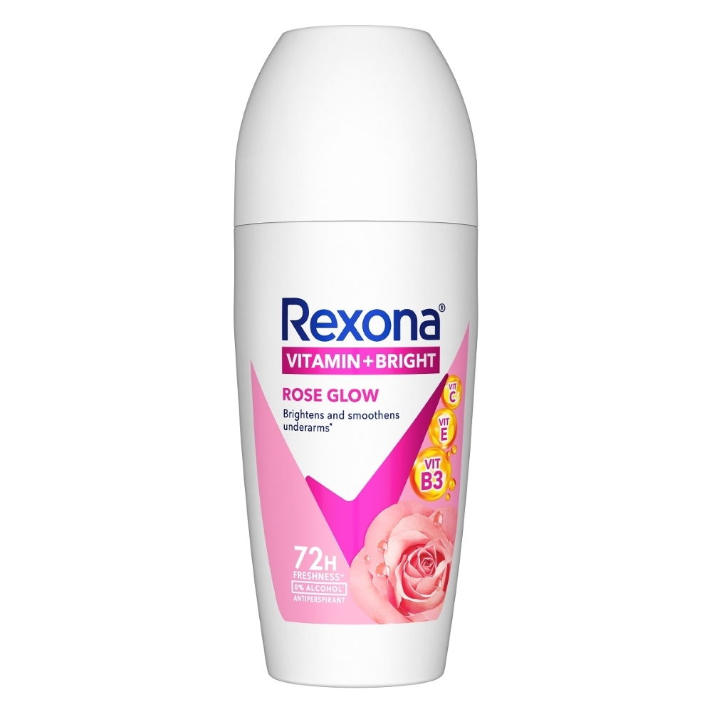 【Rexona 蕊娜】制汗爽身香體露-完美透亮玫瑰(45ML)