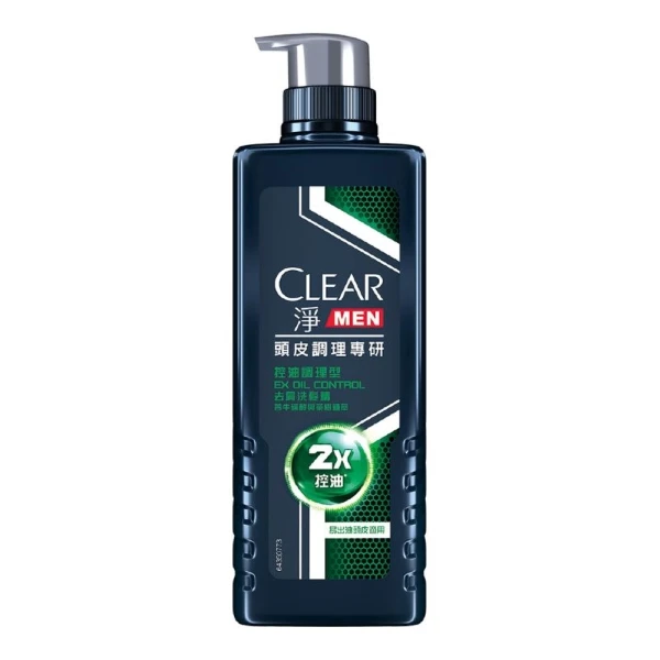 【CLEAR 淨】男士頭皮去屑洗髮精-控油調理(570g)
