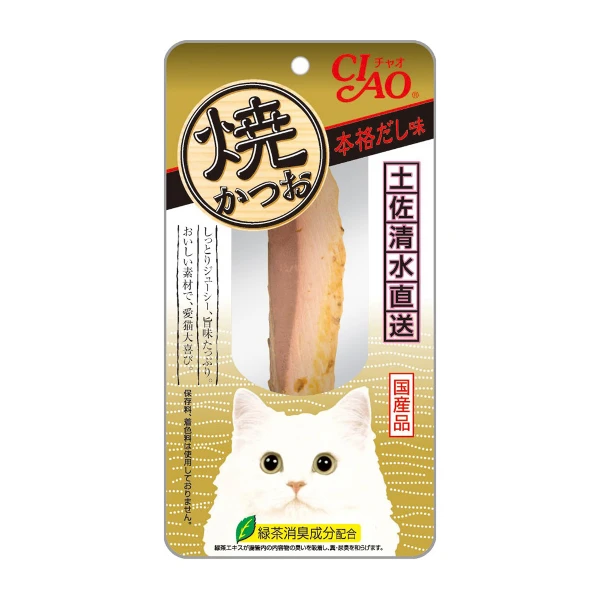 【CIAO】燒鰹魚柳條-本格高湯風味(1條)
