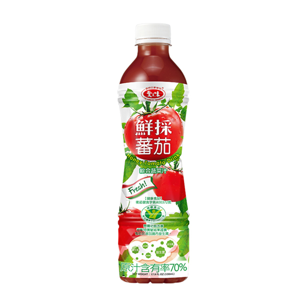 【愛之味】愛之味鮮採蕃茄蔬菜汁530ml/瓶(530ml/瓶) …