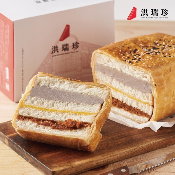 【洪瑞珍】國民酥酥-芋頭肉鬆(500g*2入/盒)
