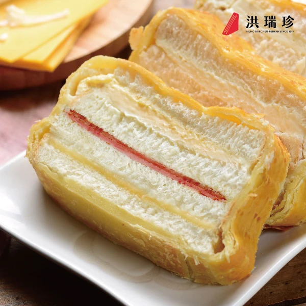 【洪瑞珍】國民酥酥-起司火腿(500g*2入/盒)
