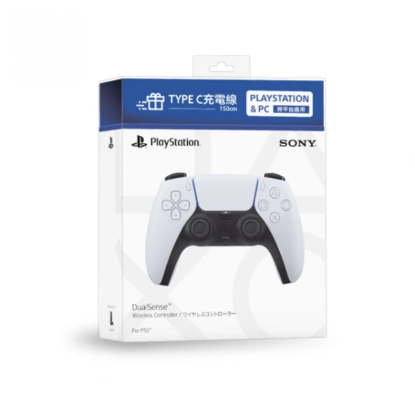 【SONY 索尼】DualSense 控制器+Type-C USB線 組合包(手把充電線 組合包)