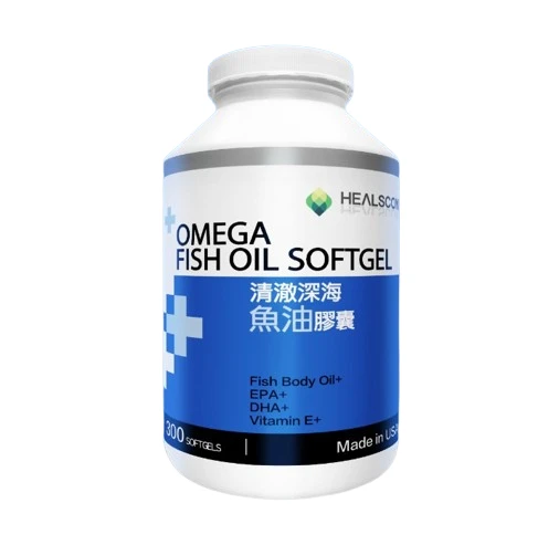 【HEALSCON 合斯康】清澈深海魚油膠囊(300粒)