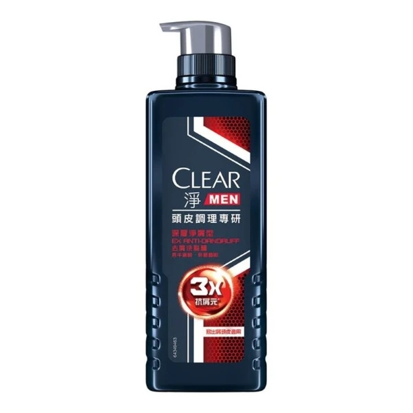 【CLEAR 淨】男士頭皮去屑洗髮精-深層淨屑(570g)